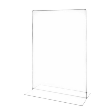 Table Top Leaflet Holder A3 T Type SDAD - Sign and Display UAE