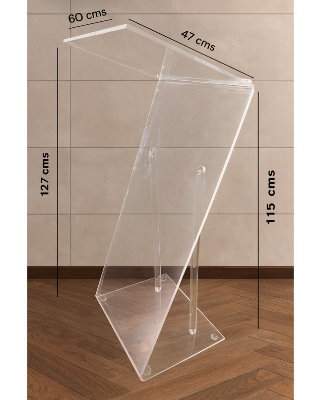 Acrylic Podium  - Z Type