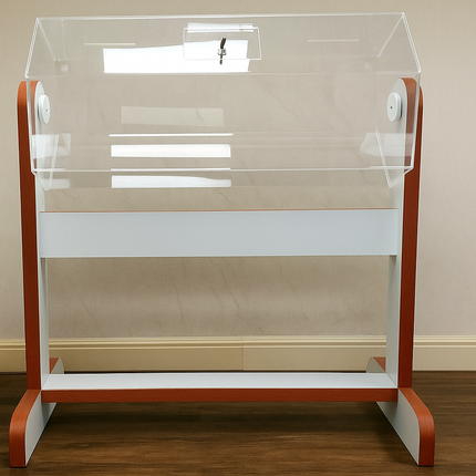 Rotating Raffle Drum 60 x 35 cm SDAD