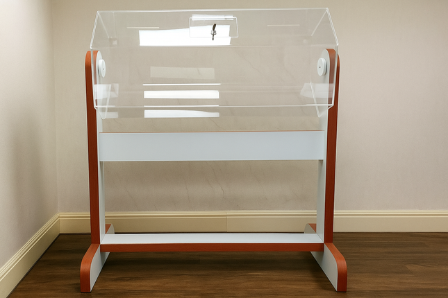 Rotating Raffle Drum 60 x 35 cm SDAD