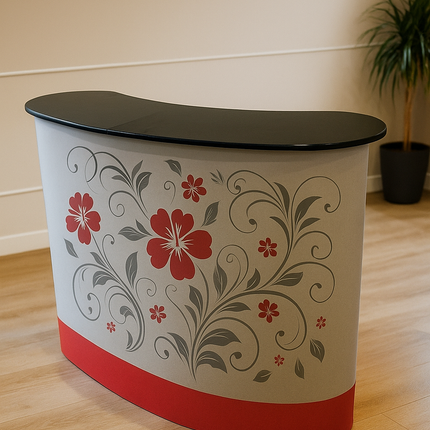 Pop Up Table - Black Top