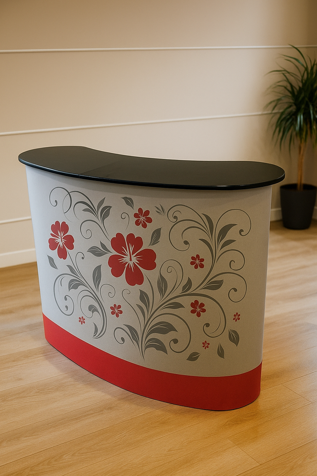 Pop Up Table - Black Top