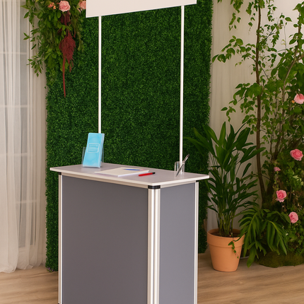 Sales Promotion Table  Aluminium with wheel