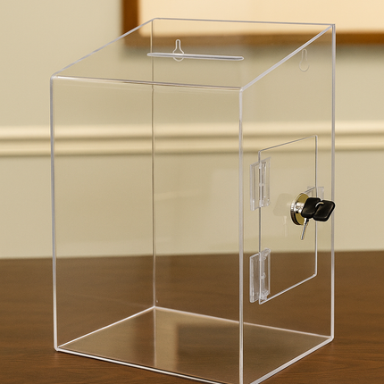 Suggestion Box - SDAD ( Slanted Raffle Box)