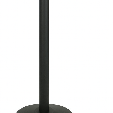 Retractable Queue Stand – Black Post with Red Belt