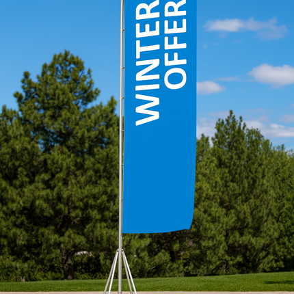 5 Mtr Telescopic Flag Pole T 550  - with base (without flag)