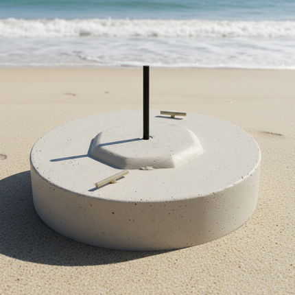 Cement Base / Concrete Base 45 Kg Round