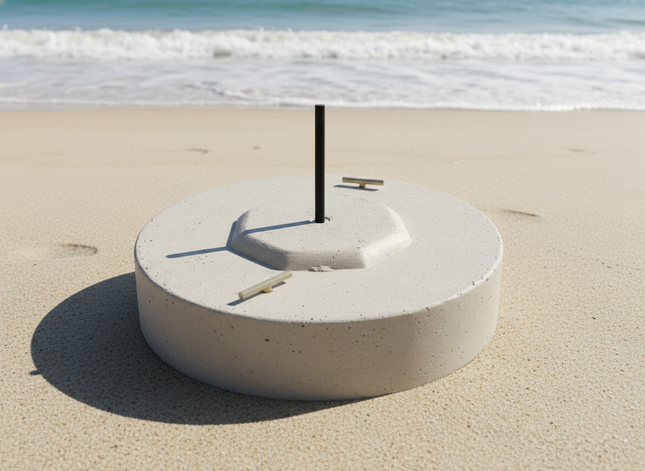 Cement Base / Concrete Base 45 Kg Round