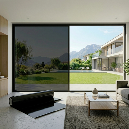 Window Film - Black 50 width 1.5m