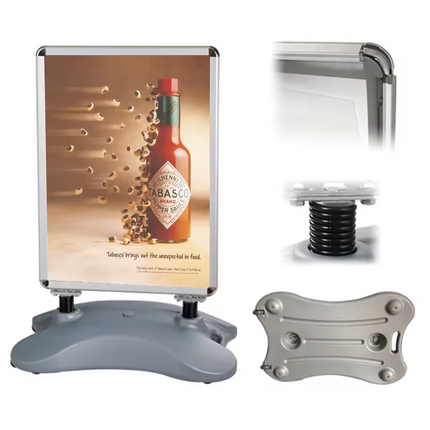 Outdoor A-Board Size 70 x 100cms (With Water Base) - Sign and Display UAE