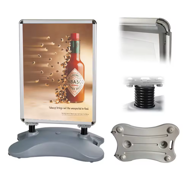 Outdoor A-Board Size 70 x 100cms (With Water Base) - Sign and Display UAE