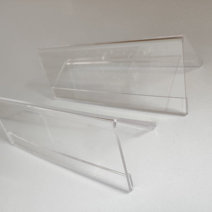 Acrylic Name Holder,20x7.5cm- SDAD- A2 - Sign and Display UAE
