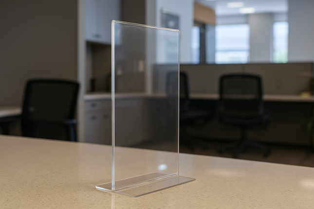 Table Top Leaflet Holder A3 T Type SDAD