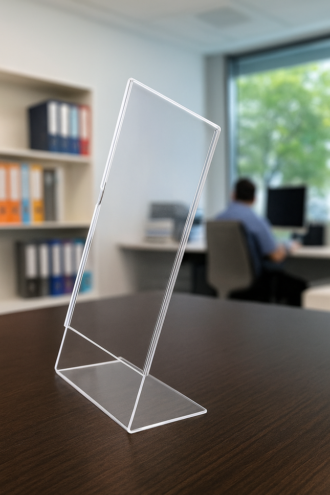 Table Top Leaflet Holder - A4 (L Type) SDAD