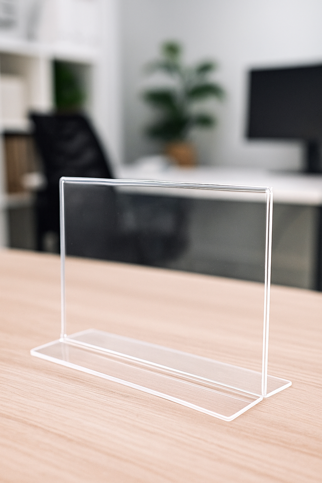 Table Top Leaflet Holder - A4 (T Type) Landscape SDAD