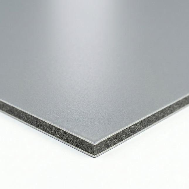 ACP SHEET 3.5MM - White/ Grey (ECONOMIC)