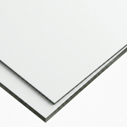 ACP Sheet 4MM White Economic