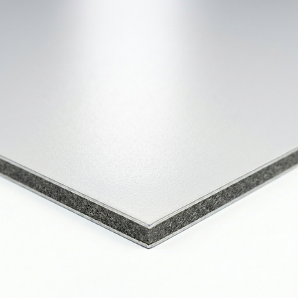 White Aluminium Composite Panel 3mm