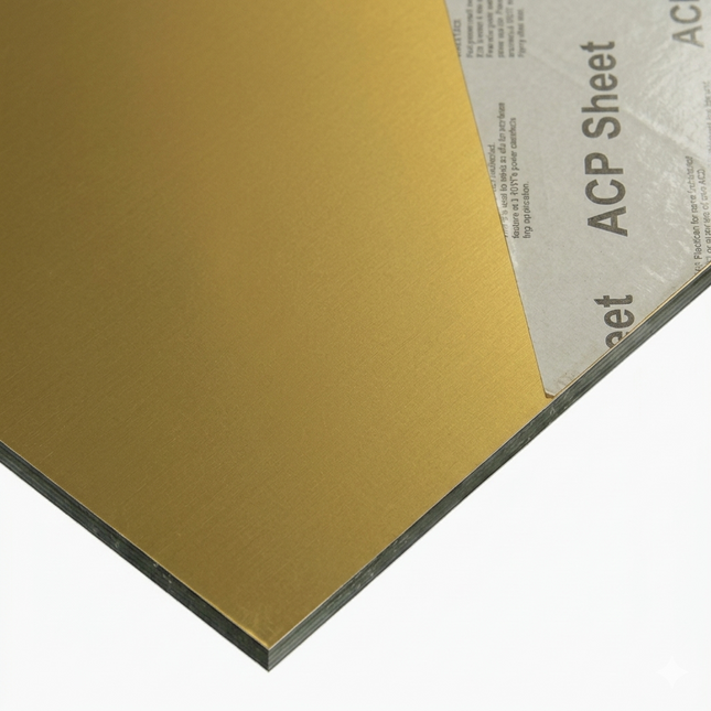 ACP Sheet 3MM Metallic Gold PE819 CA351