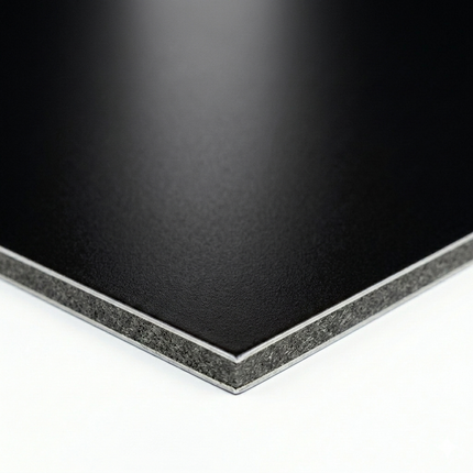 ACP Sheet 4MM Black PE840 CA309