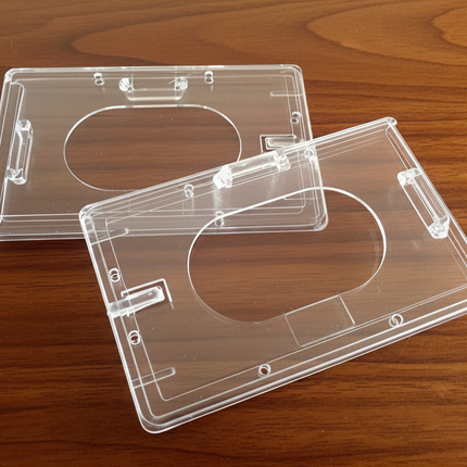 Hard Pouch (B1 / B2) Horizontal/Vertical Clear - Paper Size 9x5.5 cm