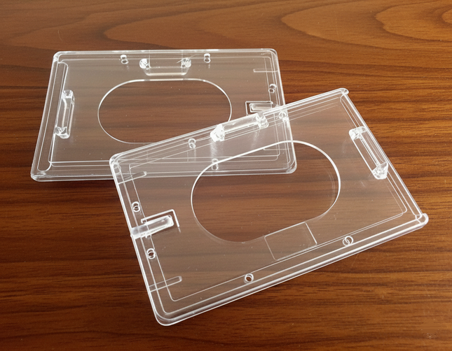 Hard Pouch (B1 / B2) Horizontal/Vertical Clear - Paper Size 9x5.5 cm