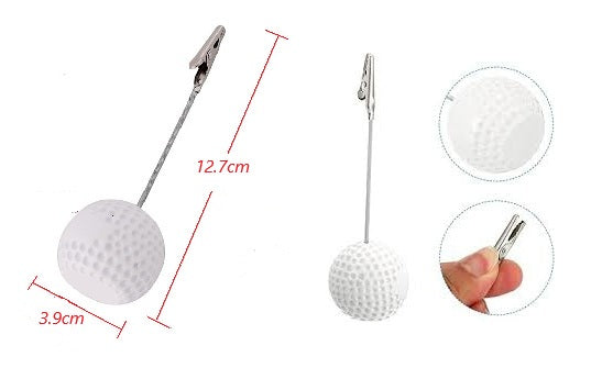 Buffet Holder (White Golf Ball) - Height 12.7cm and Dia 3.9 Cm cm - Sign and Display UAE
