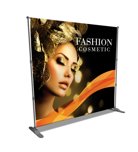 Adjustable Backdrop Stand -Size: 500 cm Wide x 300 cm Height - Sign and Display UAE