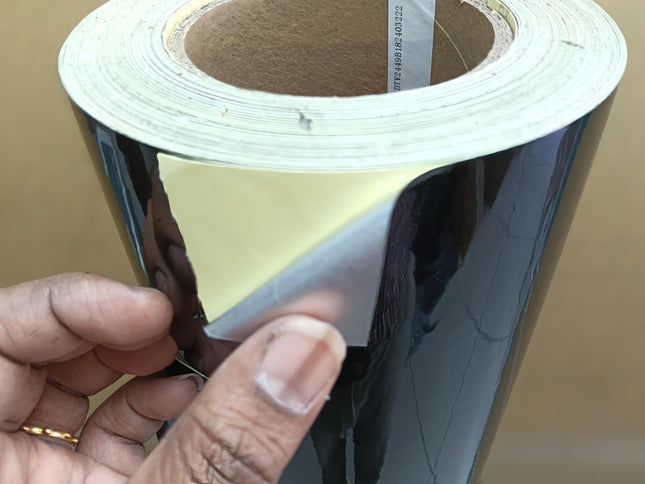 Reflective Sticker Black - 3100