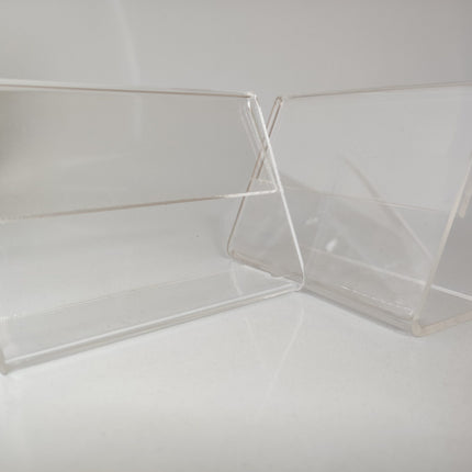 Buffet Tag / Acrylic Price Tag,8x5cm -SDAD L1 - Sign and Display UAE