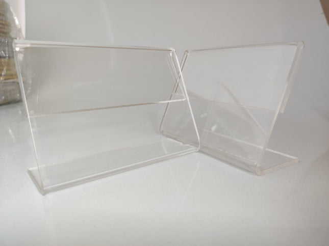 Buffet Tag / Acrylic Price Tag,8x5cm -SDAD L1 - Sign and Display UAE
