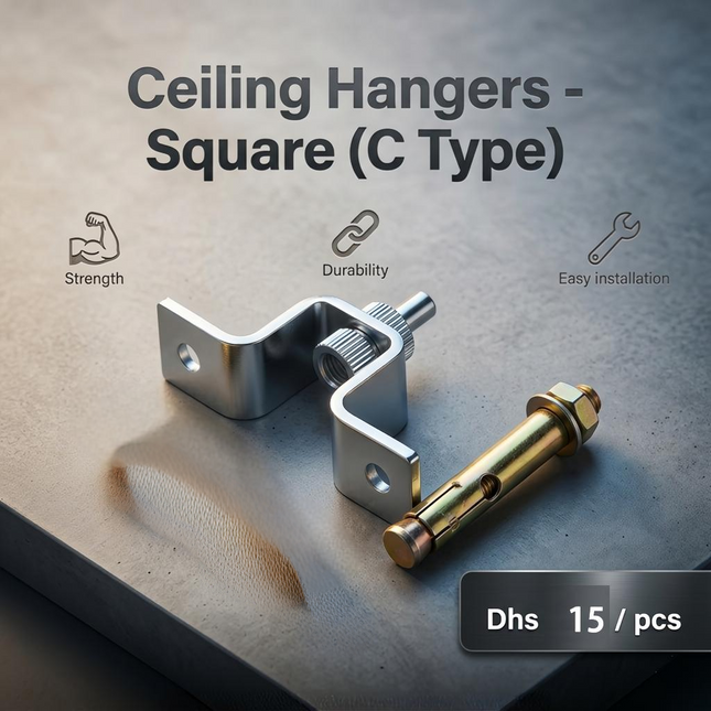 Ceiling Hangers - Square (C Type)