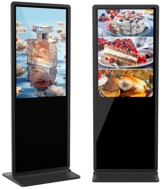 Double side Automatic Electronic Display Stand, 43"