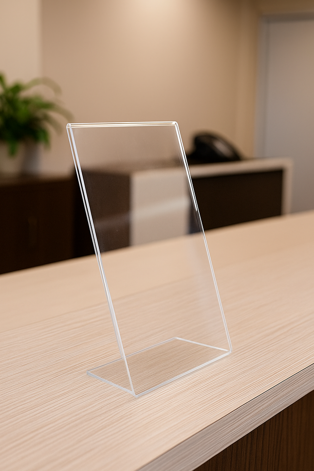 Table Top Leaflet Holder - DL - (L Type) SDAD