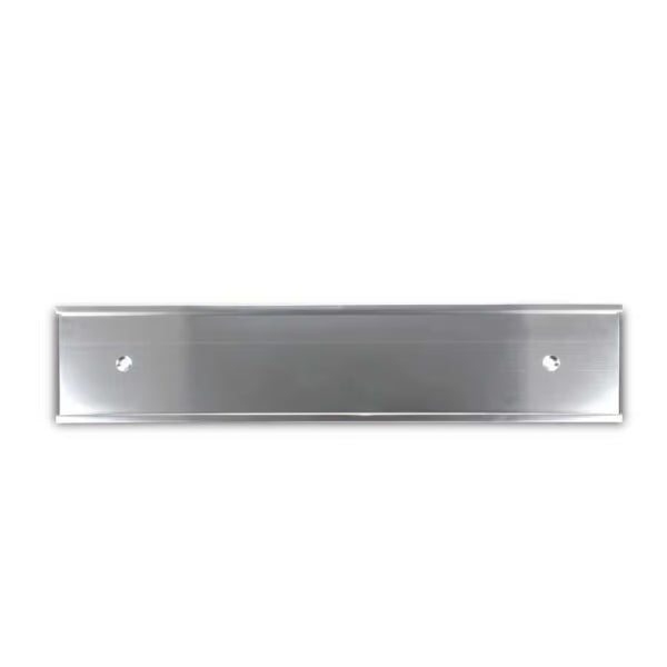 Door name holder Chrome - Size 2" x 12" ( 5 cm x 30 cm ) - Sign and Display UAE