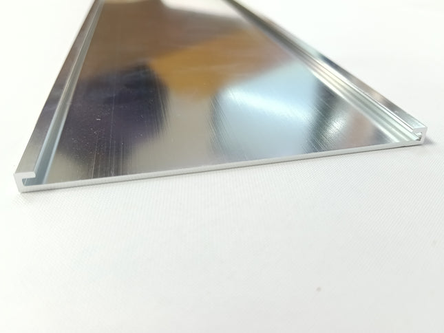 Door name holder Chrome - Size 4" x 10" , Graphic Size : 9.4cms x 25cms