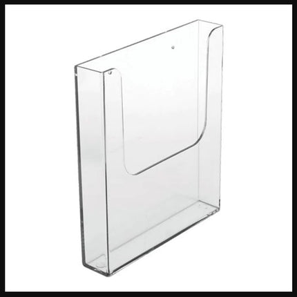 Wall Mount Brochure Holder A4 size Pocket - EX10 - Sign and Display UAE