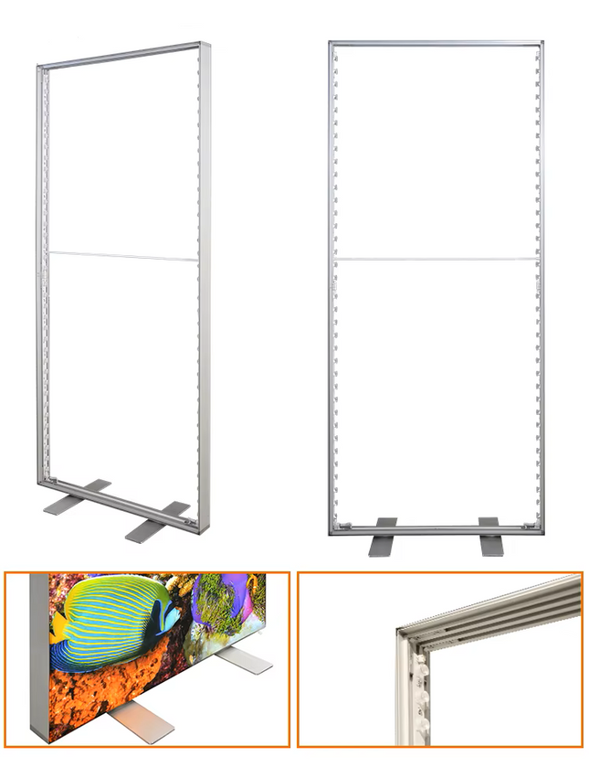 Fabric Light Box - Size: 200 x 100 CM - Double side