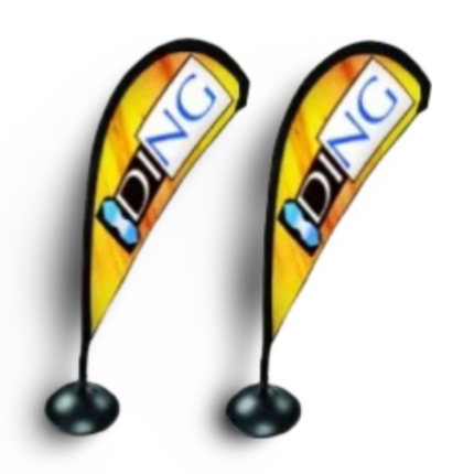 Flying Banner Stand (Table Top) - Sign and Display UAE