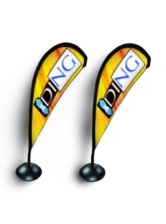 Flying Banner Stand (Table Top) - Sign and Display UAE