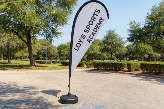 High grade Flying Banner Stand, Small - 3.4 Mtr Height (Without Base & Flag)