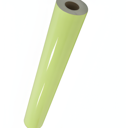 Glow in the Dark ( Photoluminescent ) DEEP GREEN  Printable 1.24 x 45.7M