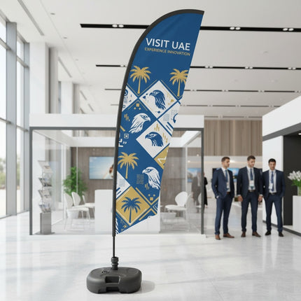 Flying Banner Stand 5.4M Large High Grade Without Base