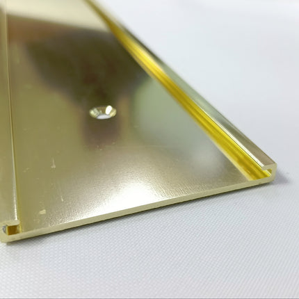 Door name holder Gold - Size 2" x 12" ( 5 cm x 30 cm )