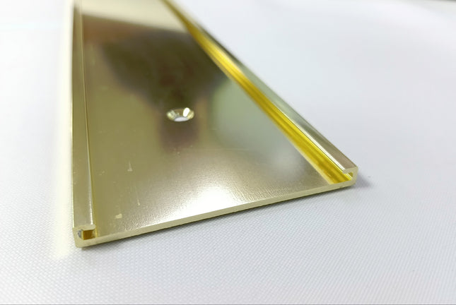 Door name holder Gold - Size 2" x 8" (5cms x 20cms)