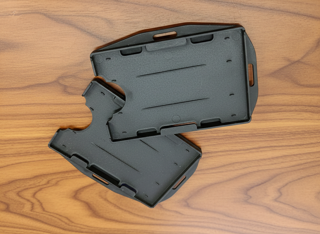 Hard Pouch (K2) - Double slot Black - Paper size 5.3x8.5cm