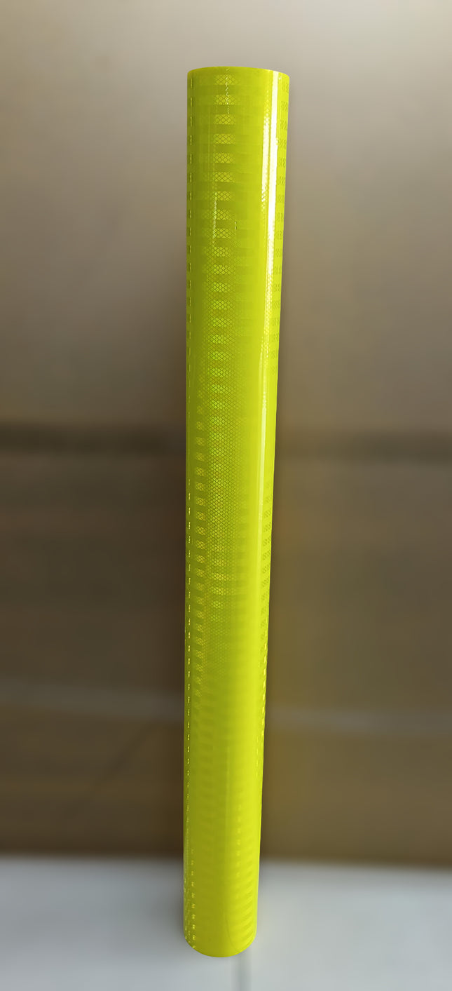 Lemon Green Diamond Grade Reflective Sticker High Intensity