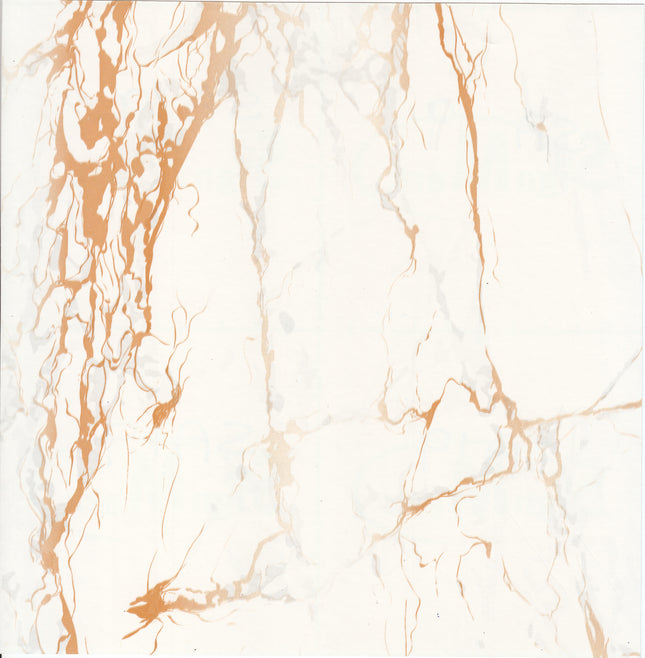 Marble White with Brown SA 19 â€“ SignMark WALLPAPER