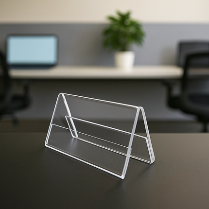 Acrylic Name Holder,20x7.5cm- SDAD- A2