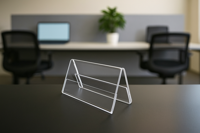 Acrylic Name Holder,20x7.5cm- SDAD- A2